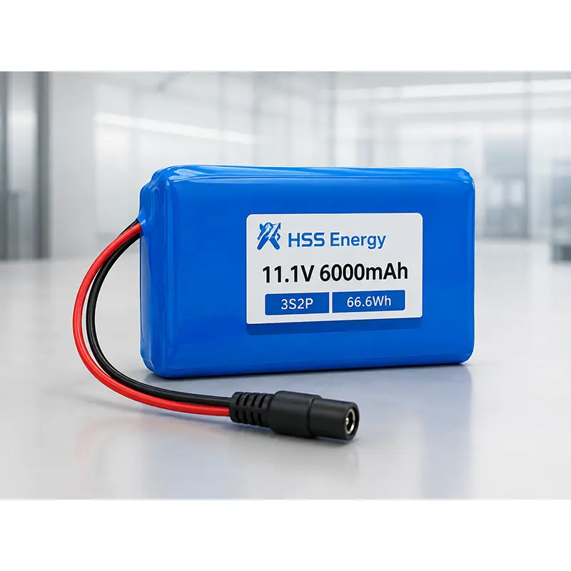11,1V 6000mAh batteripakke