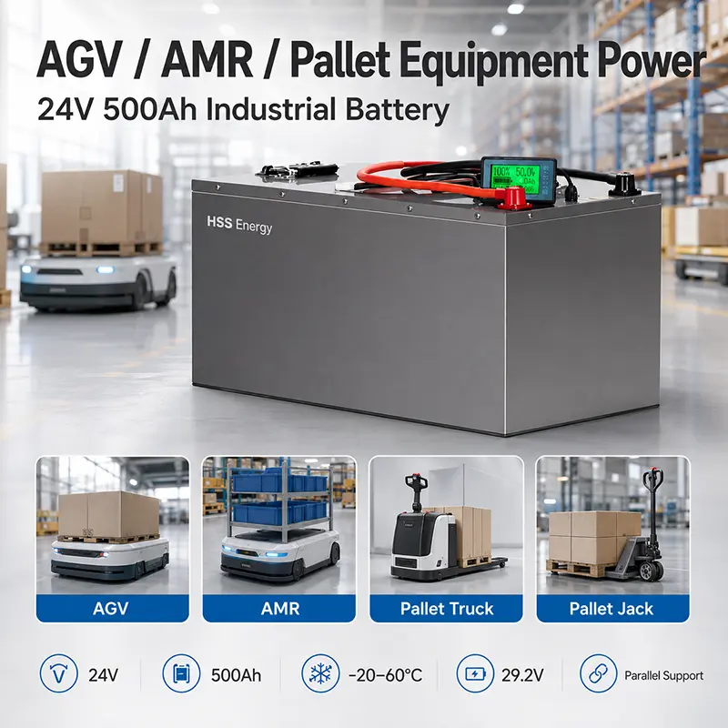24V 500Ah RV batteri