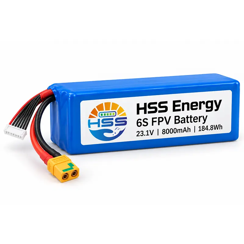 6S 8000mAh FPV-batteri