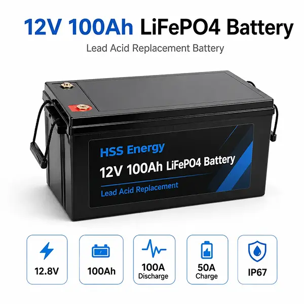 12V 100Ah LiFePO4 Battery