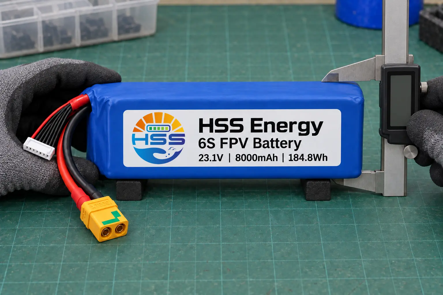 6S 8000mAh FPV Battery